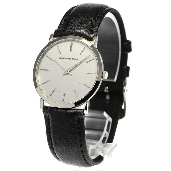 AUDEMARS PIGUET K18WG cal.2080 Silver Dial Hand Winding Men's Watch_746798 - Picture 12 of 15